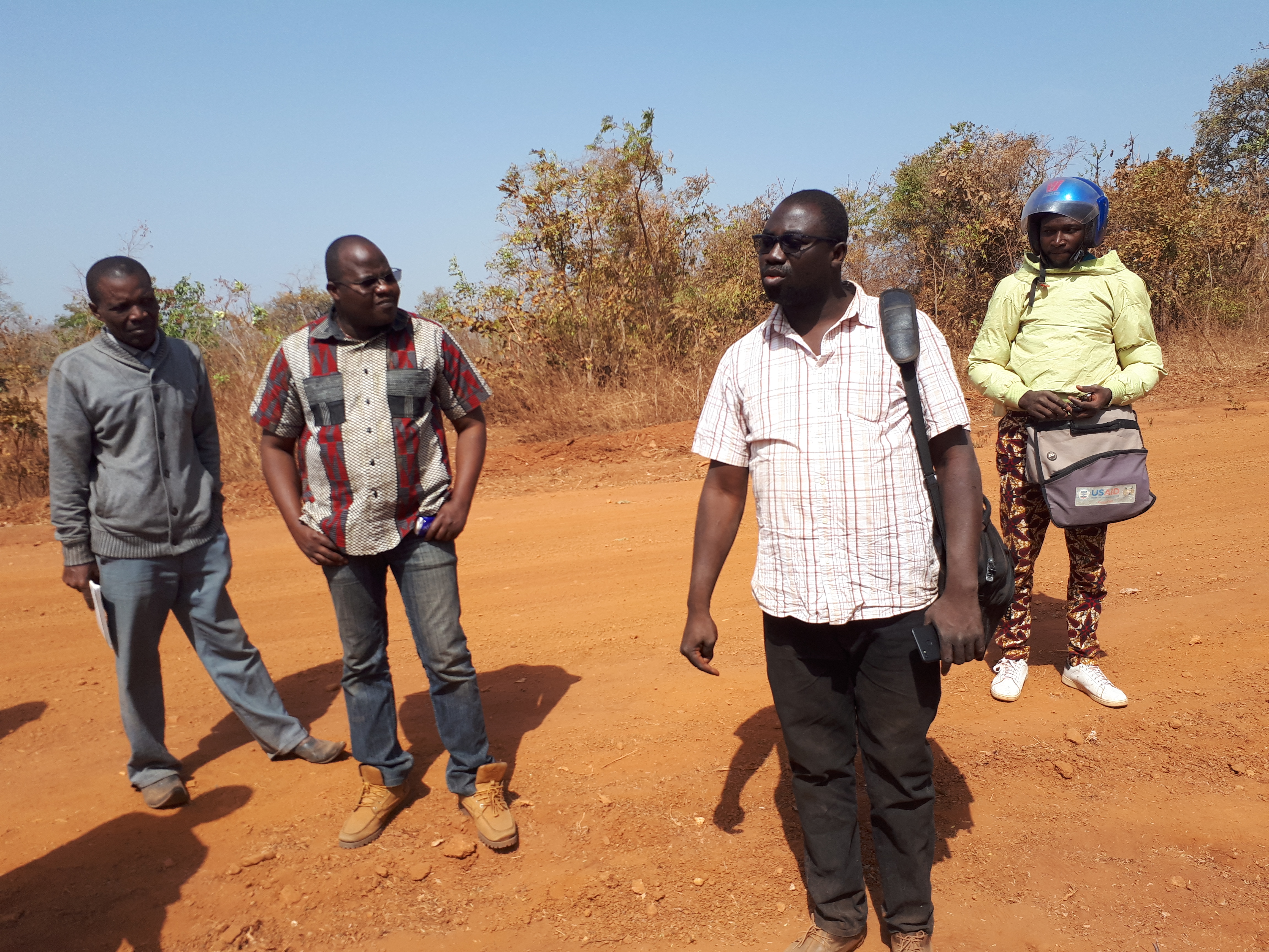 Installation des ruches à Kpeboka